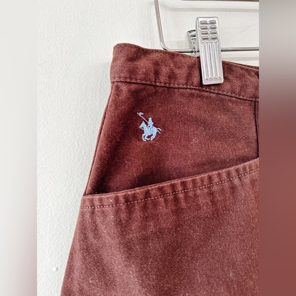 Vintage - Polo- Knights of the Round Circle - Button Front Skirt - Brown-Size 18 - Picture 3 of 9